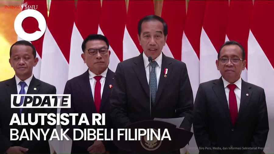 Jokowi: Filipina Mitra Penting, Alutsista RI Banyak Dibeli