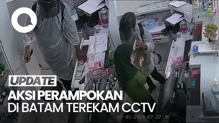 Viral Perampokan Apotek di Batam, Pelaku Bawa Parang