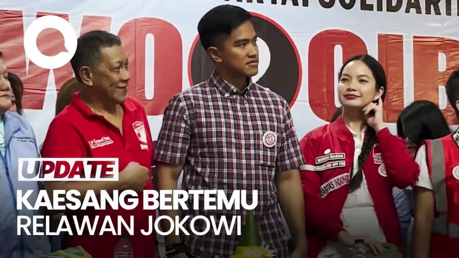 Kaesang Minta Relawan Jokowi Menangkan Prabowo-Gibran 1 Putaran