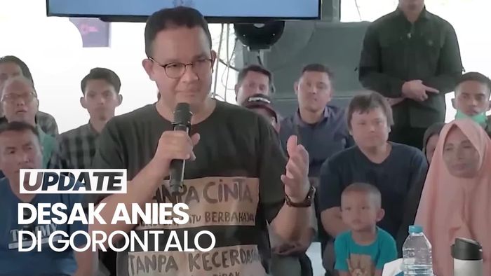 Kala Anies Singgung Omon-omon saat Kampanye di Gorontalo