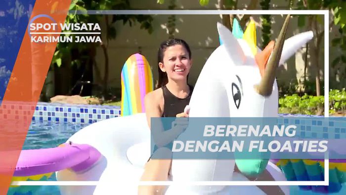 Bersantai Menikmati Suasana Asri Alam Karimun Jawa Dengan Floaties