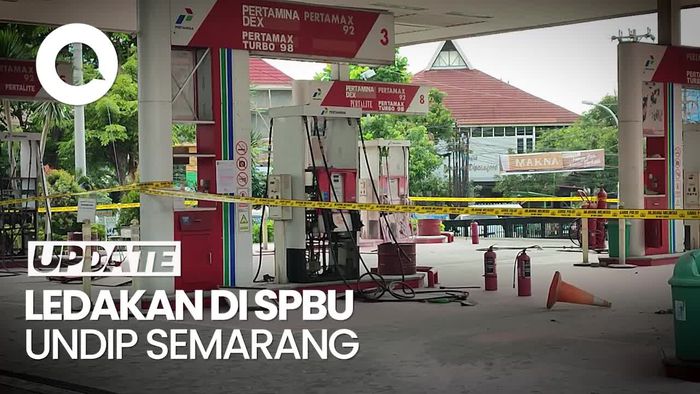 Pertamina Akan Investigasi Penyebab Ledakan di SPBU Undip Semarang