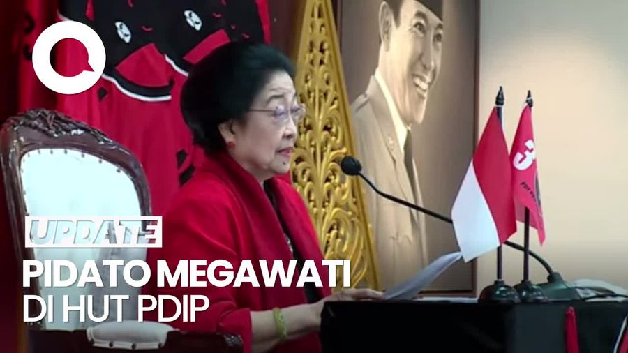 Megawati: 51 Tahun Kita Seperti Ini Bukan Karena Presiden, Tapi Rakyat
