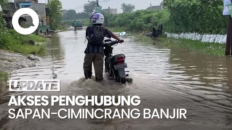 Jalan Alternatif Kabupaten Bandung-Kota Bandung Banjir