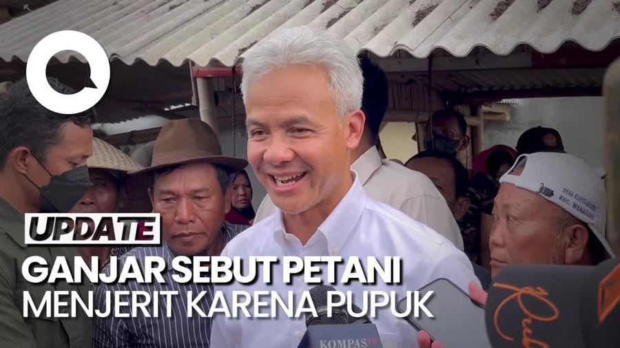 Ganjar: Petani Semua Menjerit Pupuknya Kurang