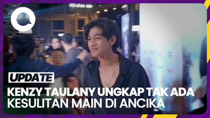 Kenzy Taulany Ungkap Tak Ada Kesulitan Debut Akting di Film Ancika