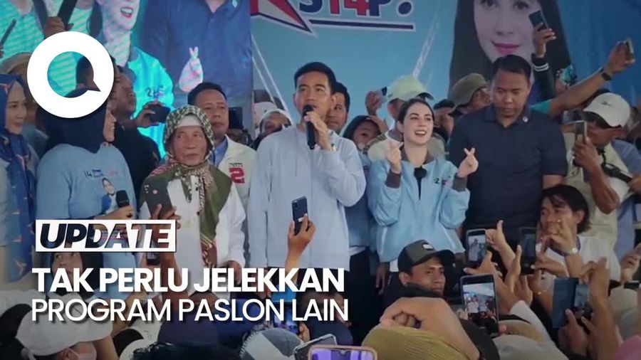 Gibran Kampanye di Banyuwangi: Kalau Ada Nyinyiran Tak Perlu Dibalas