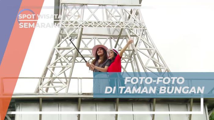 Melihat Pesona Aneka Bunga Indah di Taman Celosia Semarang 