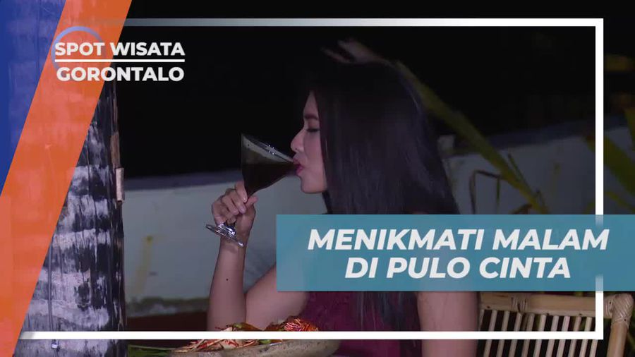 Menikmati Suasana Malam di Pulo Cinta Gorontalo 