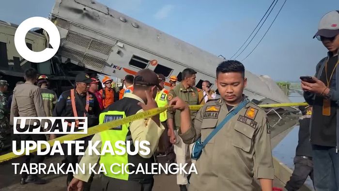 3 Petugas KAI Diperiksa Buntut 2 KA Tabrakan di Cicalengka