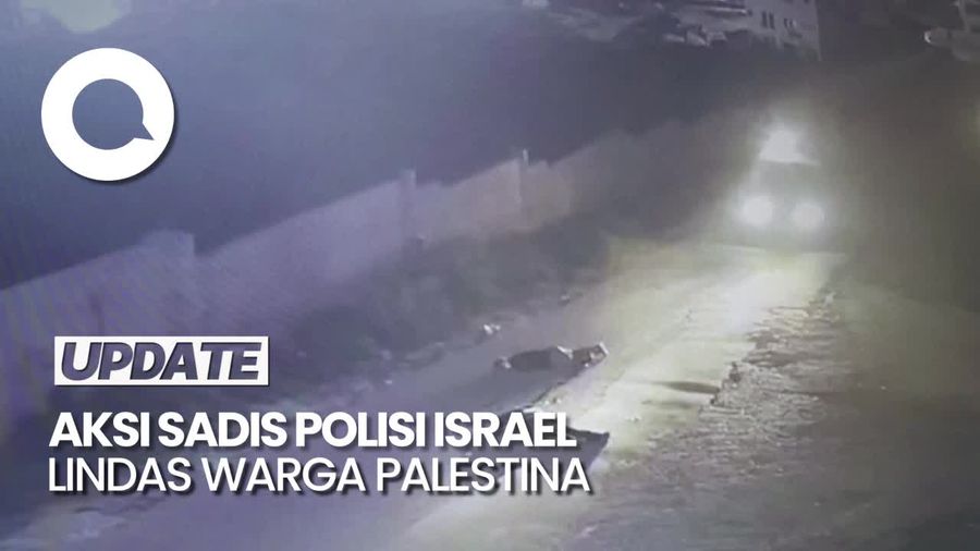 Aksi Sadis Polisi Israel Lindas Warga Palestina yang Sudah Tertembak