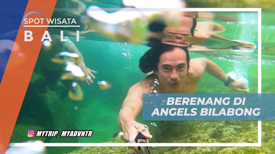 Eksotisme Hijau Kebiruan Kejernihan Air Angels Bilabong Nusa Penida Bali