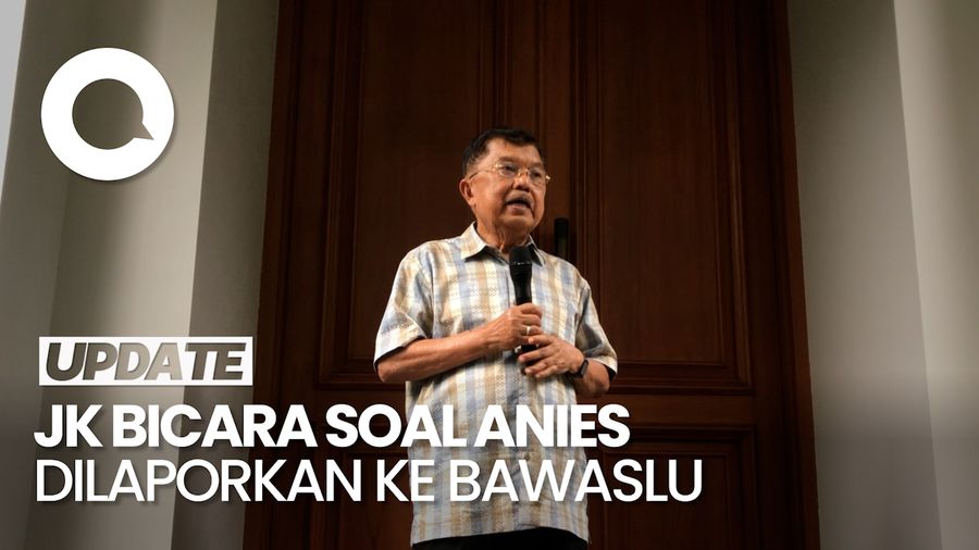 Anies Dilaporkan soal Lahan Prabowo, JK: Yang Pertama Ngomong Pak Jokowi
