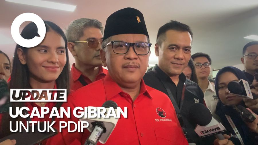 Gibran Ucapkan Selamat HUT PDIP, Hasto: Ya, Terima Kasih
