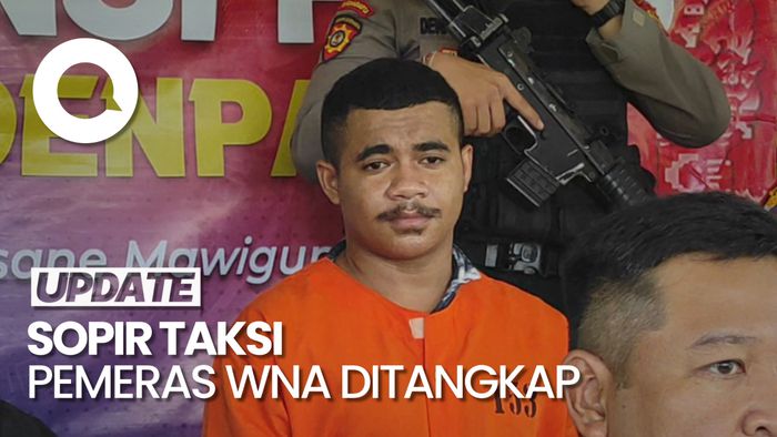 Tampang Sopir Taksi Pemeras WNA yang Viral di Bali