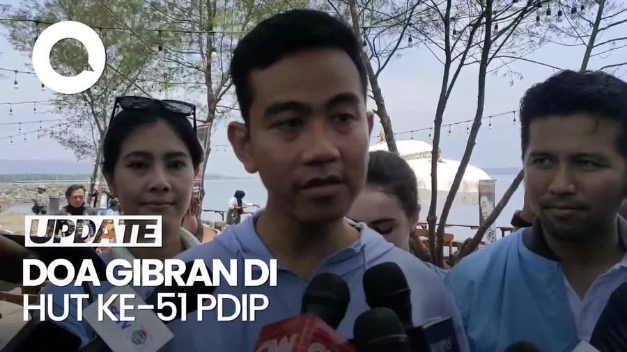 Gibran Ucapkan Selamat HUT PDIP: Semoga Teman-teman Semakin Solid