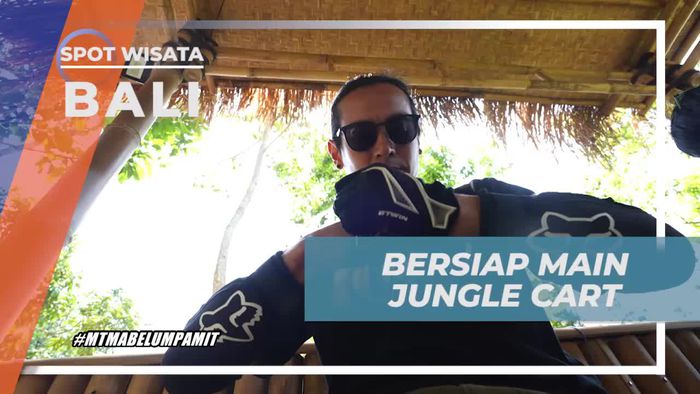 Persiapan Bermain Jungle Chart, Olahraga Dengan Kendaraan Kecil Roda Tiga, Bali