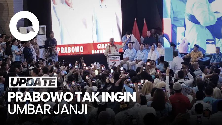 Prabowo Tak Mau Jadi Politisi yang Hanya Umbar Janji ke Rakyat