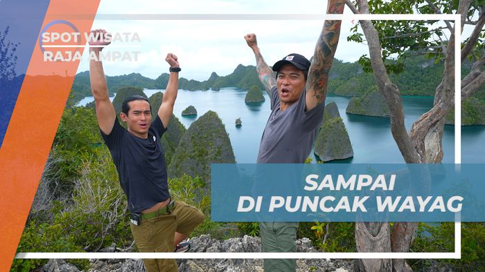 Menikmati Indahnya Alam Gugusan Batu Kars Kepulauan Wayag, Raja Ampat