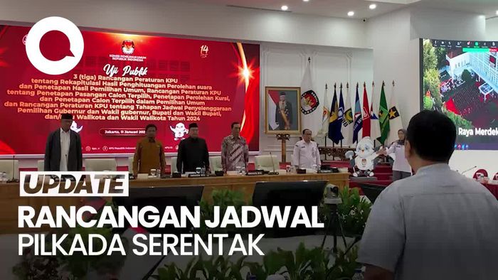 Rancangan Jadwal Pilkada Serentak: Pencoblosan Digelar 27 November