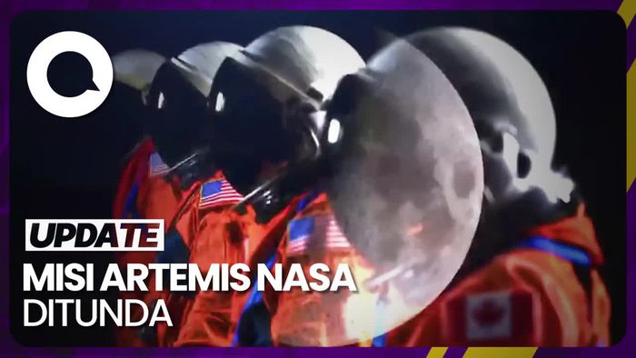 NASA Tunda Misi Kirim Manusia ke Bulan Hingga 2025