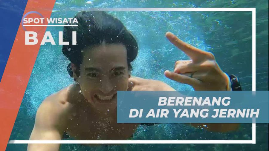 Berenang Merasakan Kejernihan Air Tirta Bhuwana Bali