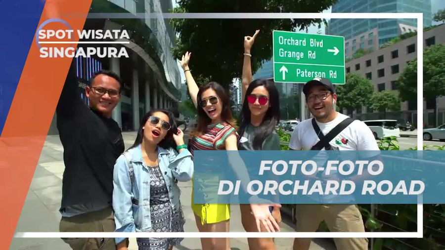 Foto-foto Seru di Orchard Road, Kawasan Populer di Singapura