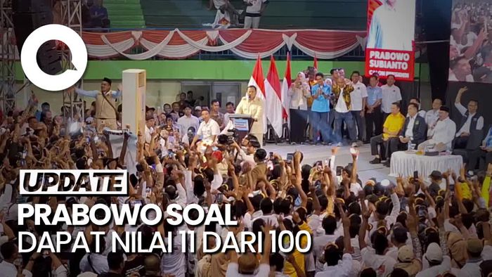 Anies Kasih Nilai 11 dari 100, Prabowo: Emang Lo Siape?