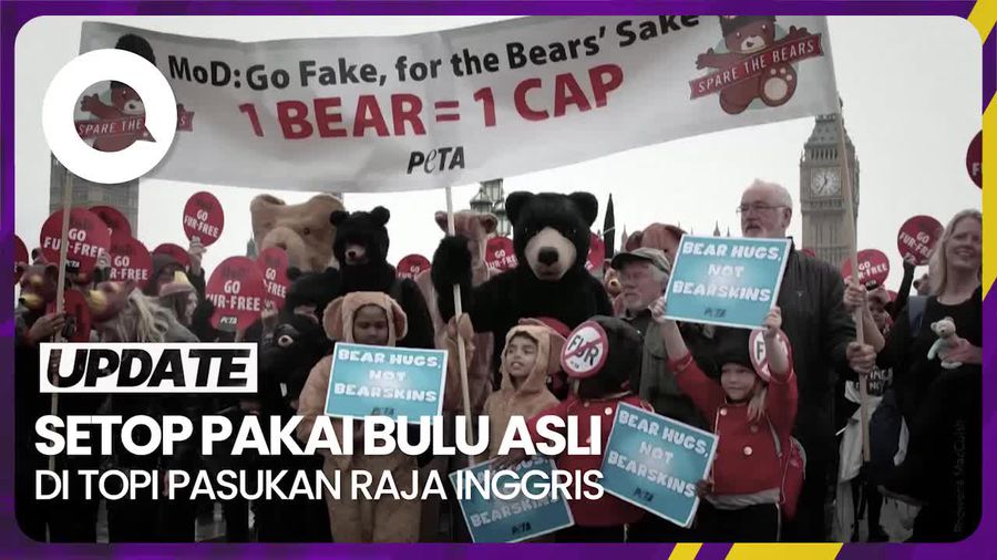 Aktor Ini Kecam Penggunaan Bulu Asli pada Topi Pasukan Raja Inggris