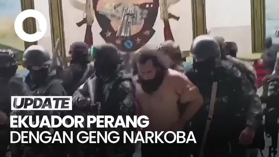 Ekuador Nyatakan Perang dengan Geng Narkoba, Militer Boleh Pakai Senjata