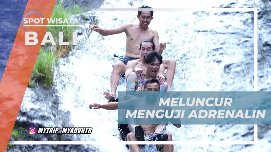 Merasakan Sensasi Seru Meluncur di Water Slide Lemukih Buleleng Bali 