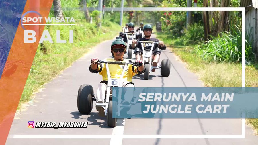 Menuruni Lintasan Dengan Jungle Chart, Bali
