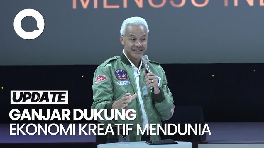 Ganjar soal Ekonomi Kreatif: Anak-anak Muda Punya Potensi Minta Ampun