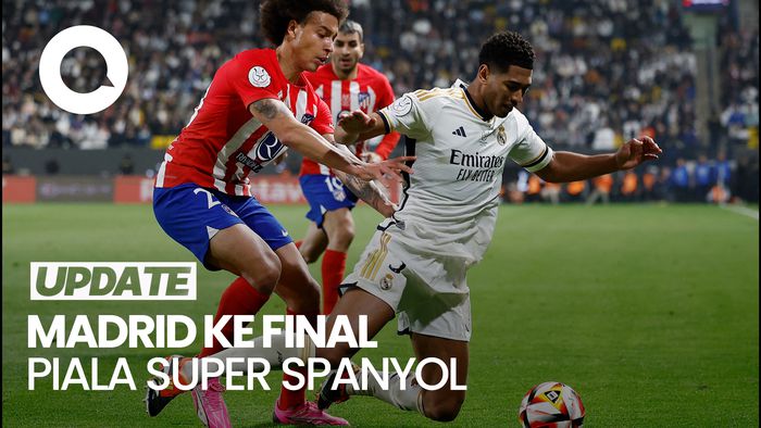 Banjir Gol! Real Madrid Hajar Atletico 5-3