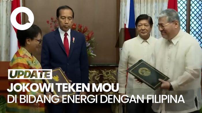 Bertemu Presiden Filipina, Jokowi Teken MoU di Bidang Energi