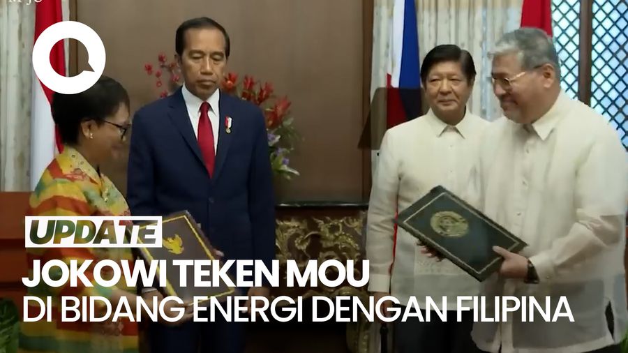 Bertemu Presiden Filipina, Jokowi Teken MoU di Bidang Energi