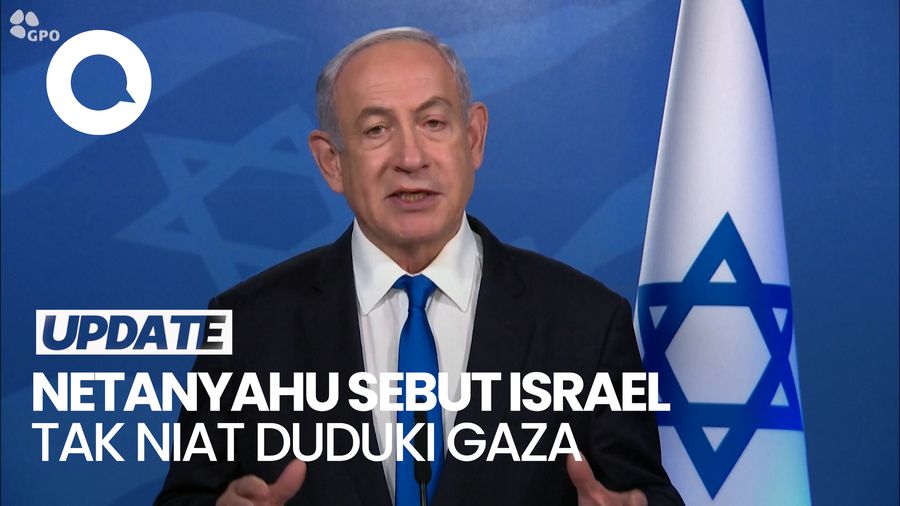 Netanyahu Sebut Tak Ingin Duduki Gaza: Kami Bersihkan dari Hamas