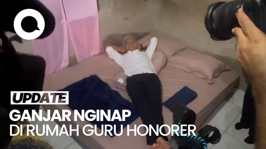 Saat Ganjar Menginap di Rumah Guru Honorer di Tegal