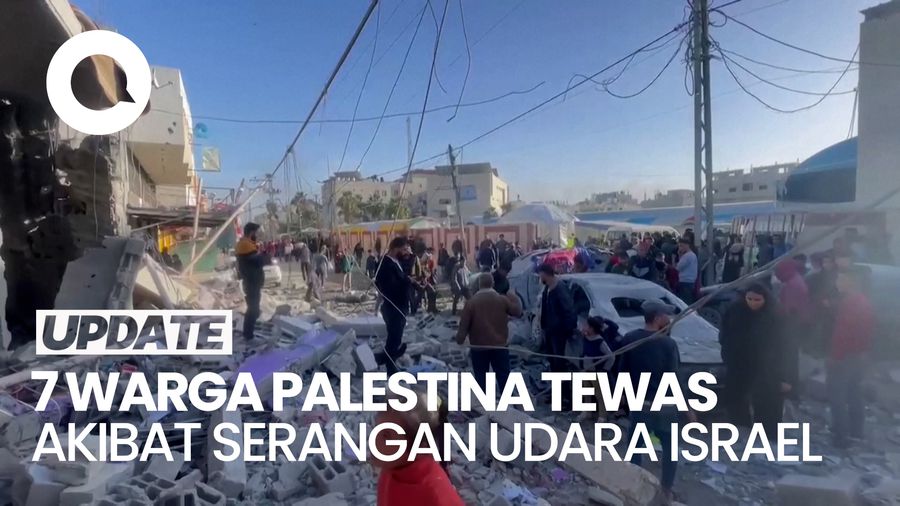 Serangan Udara Israel Hantam Kios Falafel di Deir Al-Balah, 7 Orang Tewas