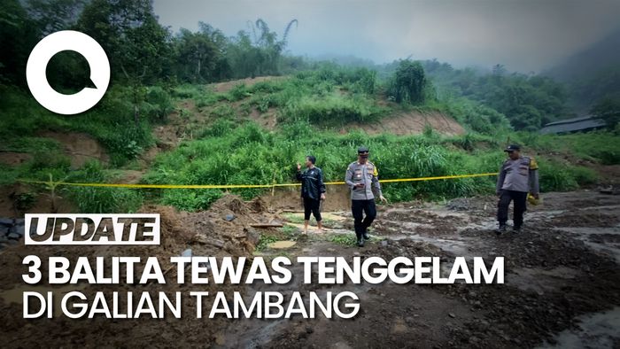 Tanah Galian Tambang Pasir Makan Korban 3 Balita di Sukabumi
