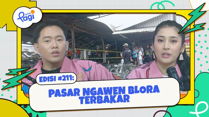 Pasar Ngawen Blora Terbakar