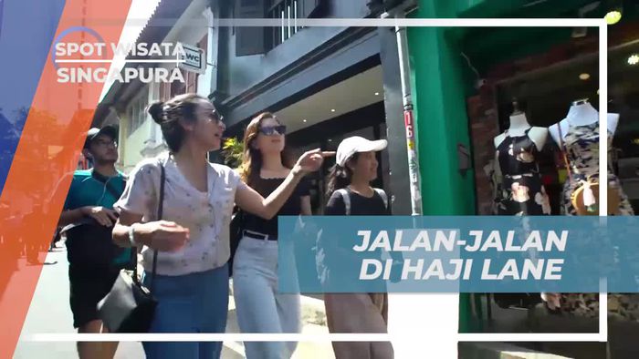 Jalan-jalan Asik di Haji Lane Singapura