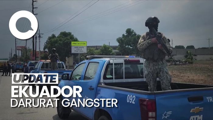 329 Anggota Geng di Ekuador Ditangkap Setelah Keadaan Darurat Diumumkan