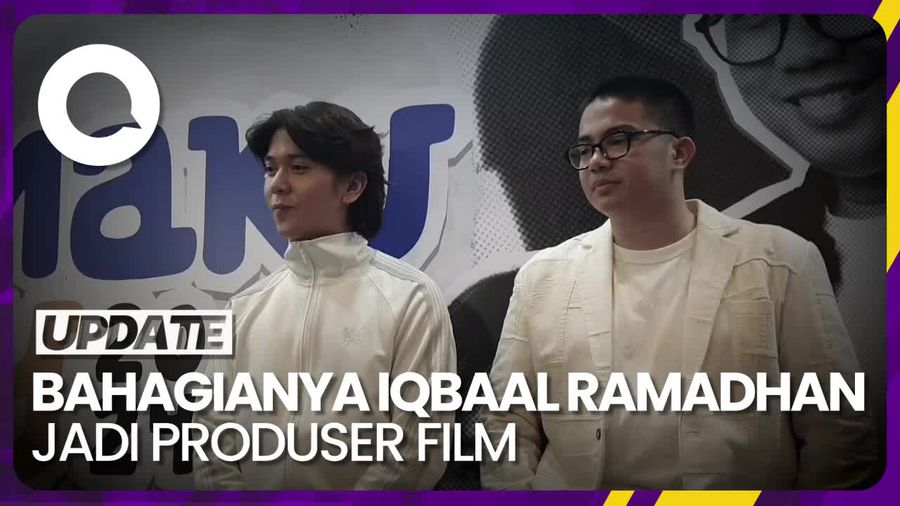 Iqbaal Ramadhan Senang Wujudkan Mimpinya Jadi Produser Film