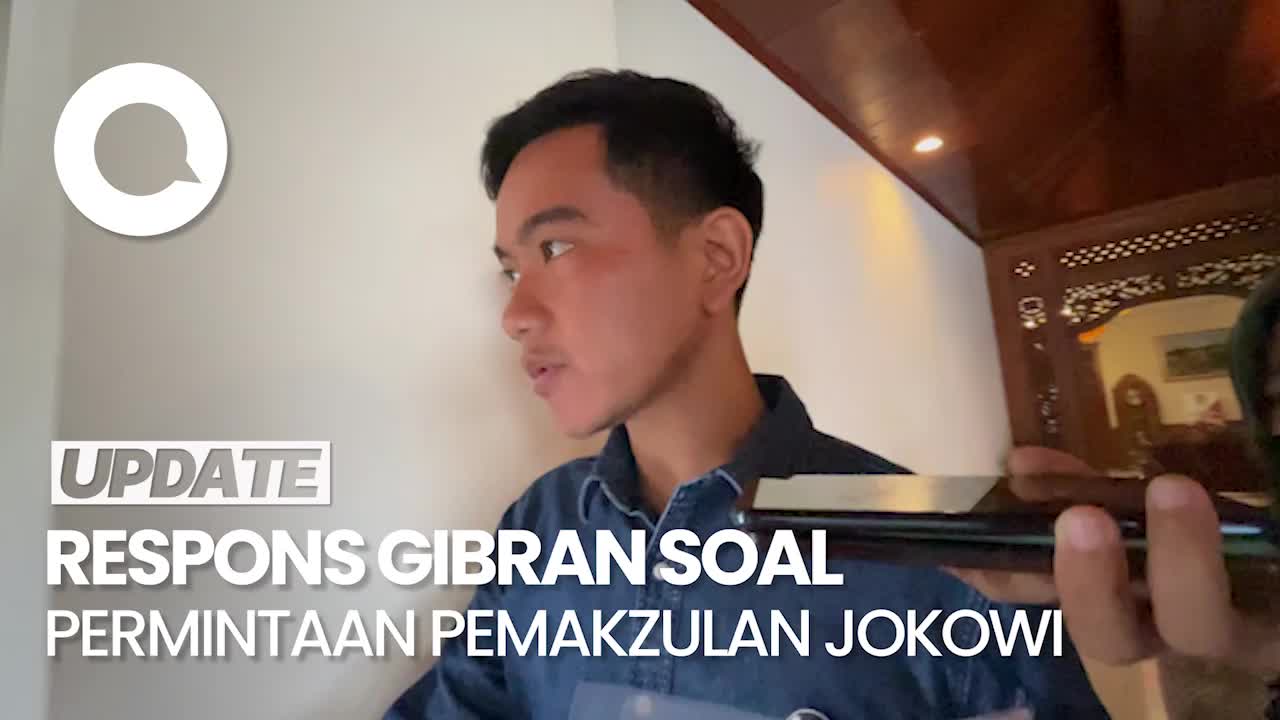 Respons Gibran Soal Petisi 100 Minta Pemakzulan Jokowi