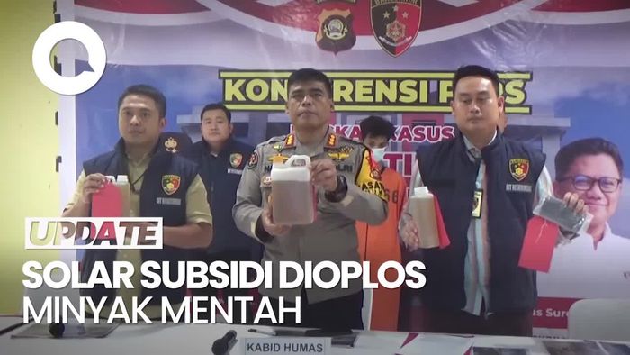 Polisi Sita 10 Ton Solar Subsidi yang Akan Dioplos, 2 Orang Jadi Tersangka