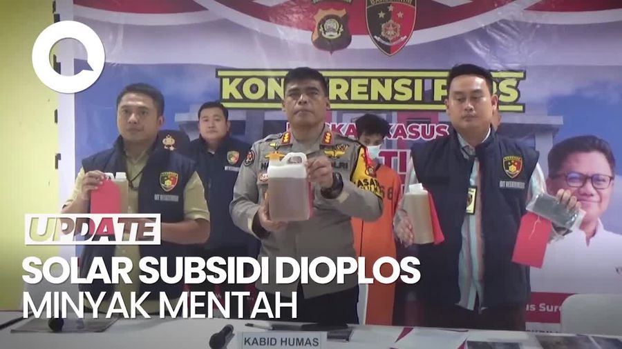Polisi Sita 10 Ton Solar Subsidi yang Akan Dioplos, 2 Orang Jadi Tersangka