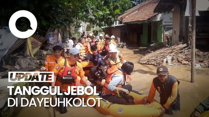 Tanggul Sungai Cigede Jebol, Pj Gubernur Jabar: 2 Ribu Rumah Terendam