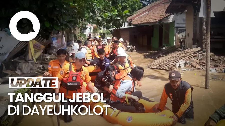 Tanggul Sungai Cigede Jebol, Pj Gubernur Jabar: 2 Ribu Rumah Terendam
