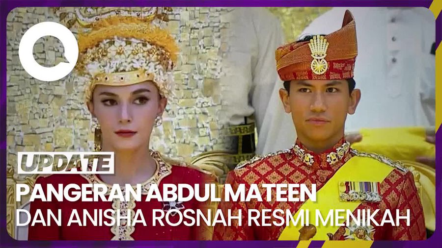 Momen Akad Nikah Pangeran Abdul Mateen dan Anisha Rosnah
